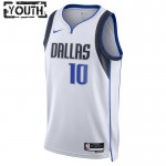 Maillot NBA Dallas Mavericks Dorian Finney-Smith 10 Nike 2022-23 Association Edition Blanc Swingman - Enfant